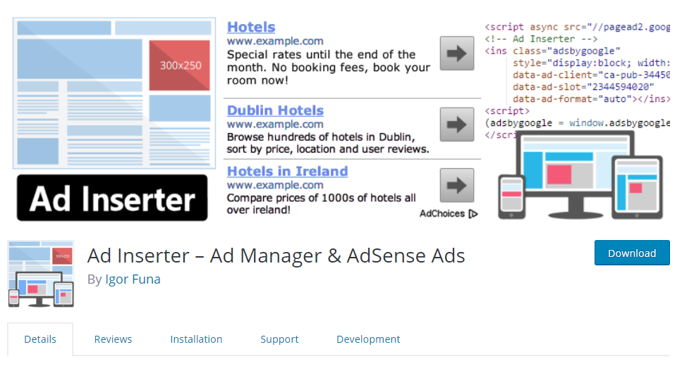 Google Adsense Plugins