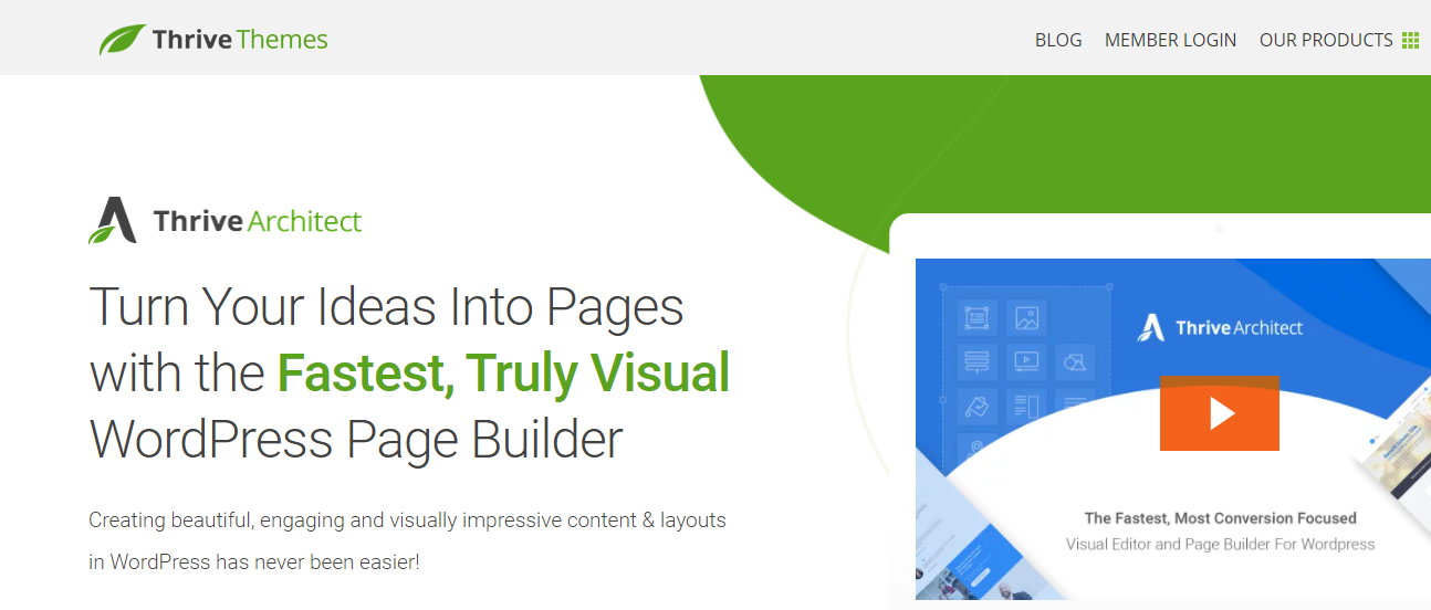 visual page builder