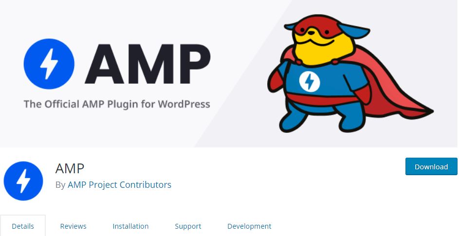 WordPress AMP plugin