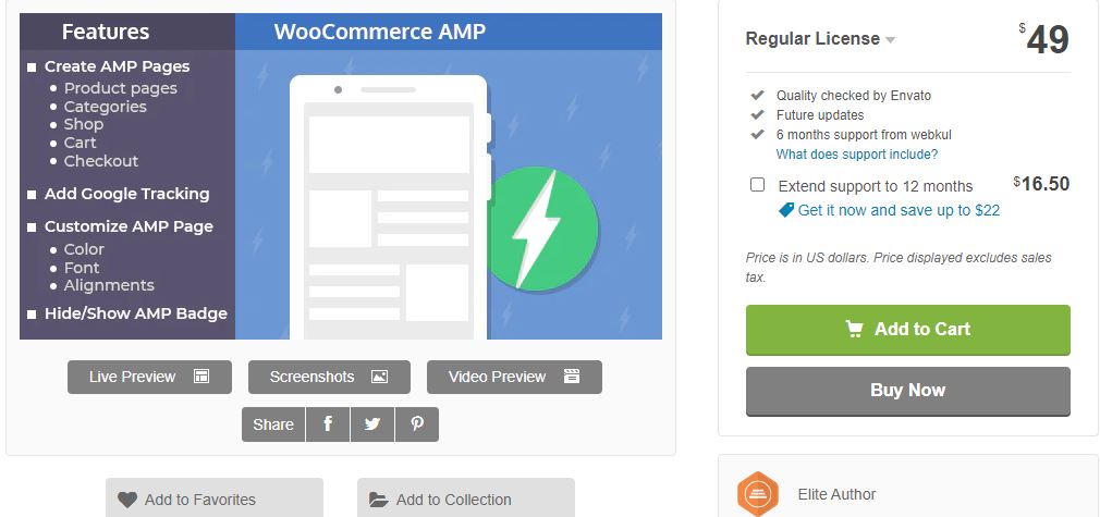 WordPress AMP plugin