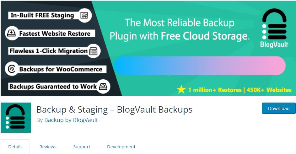 WordPress backup plugins