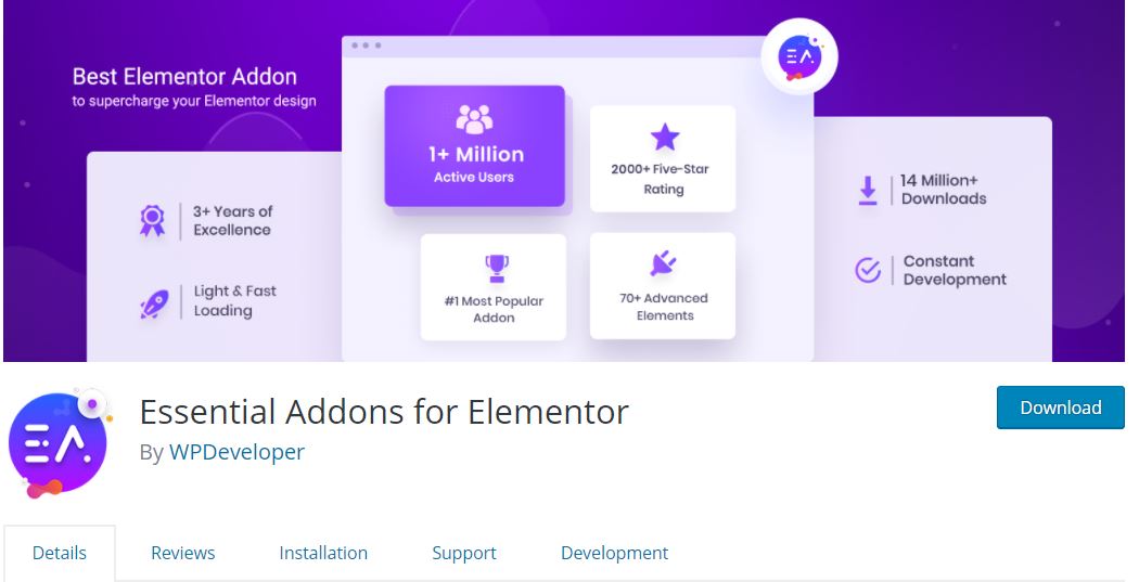 elementor addons extension