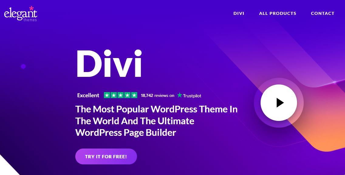 Divi:WordPress freelancer theme