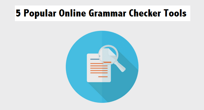 Online Grammar Checker Tool