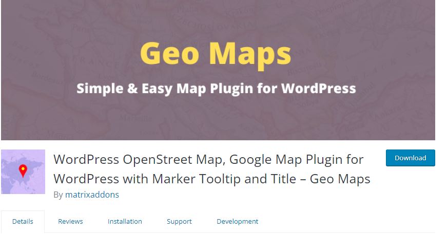 8 Popular WordPress Map Plugin In 2022   Geo Maps 